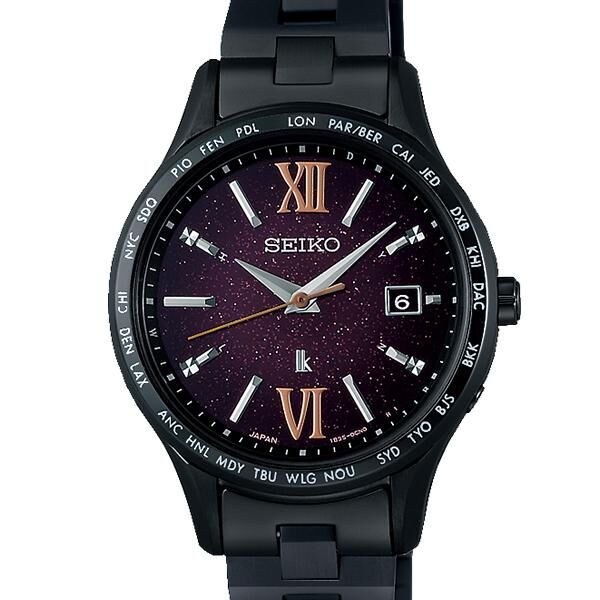 萬年鐘錶 - SEIKO  LUKIA  30週年限定款 燭光之夜太陽能電波女錶  SSVV087J /  1B35-0AY0P  錶徑27.5MM