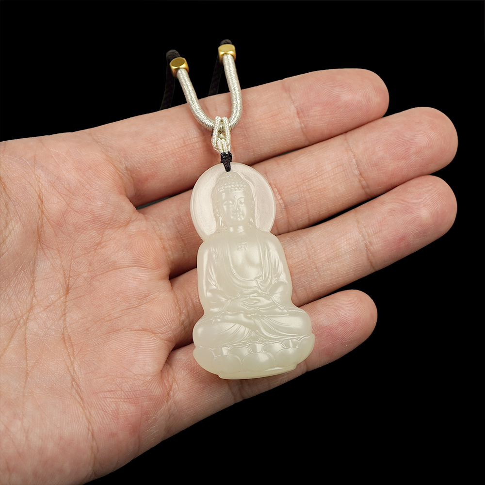 渡来品 文房具 本物和田白玉 手彫 清代 望子成龍 辰龍子鼠紋 筆架 置物 文鎮 original.JPG?1753074171