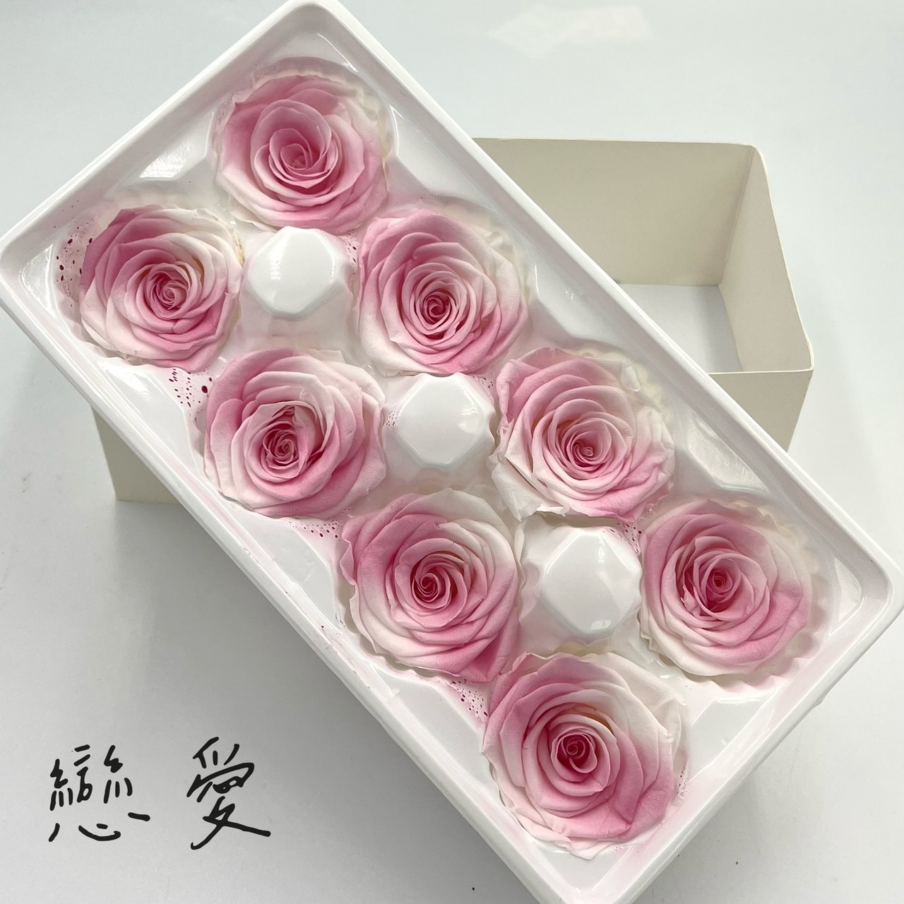 不凋漸層玫瑰(8朵)