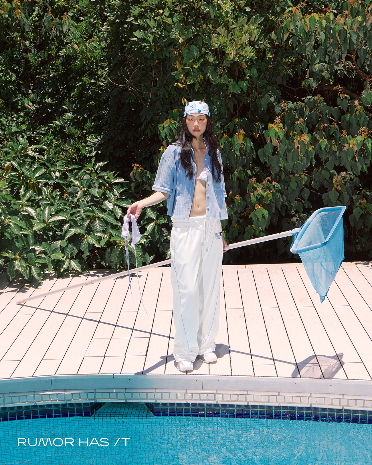 Faded Varsity Waffle Shirt