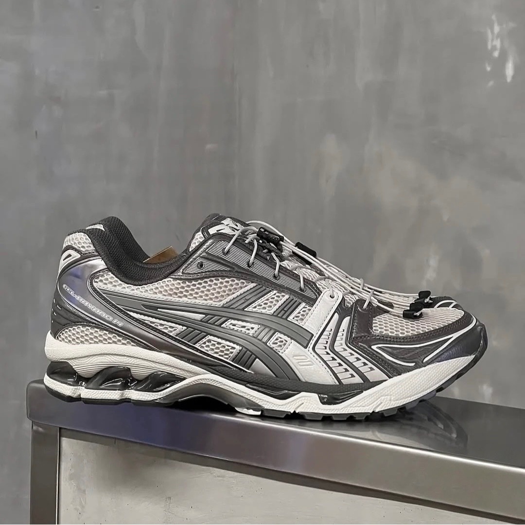 Asics 亞瑟士 Unlimited Gel-Kayano 14 Smoke Grey 免綁鞋帶 高級灰色 黏土灰 1203A549-022