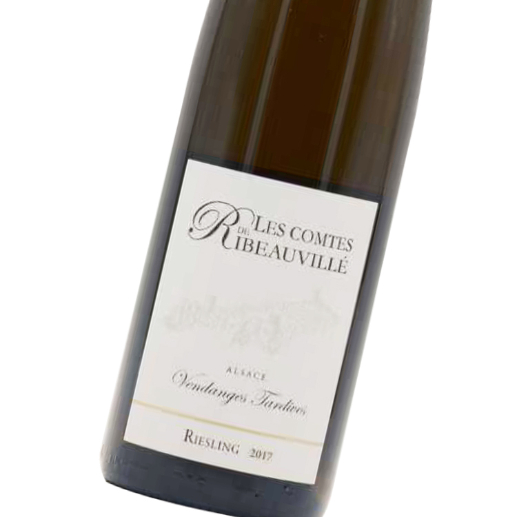 Les Comtes de Ribeauville Alsace Vendanges Tardives Riesling Doux 2017 (500ml)