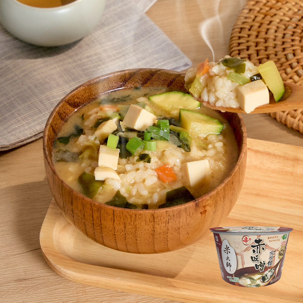 湯泡飯-赤味噌(全素)