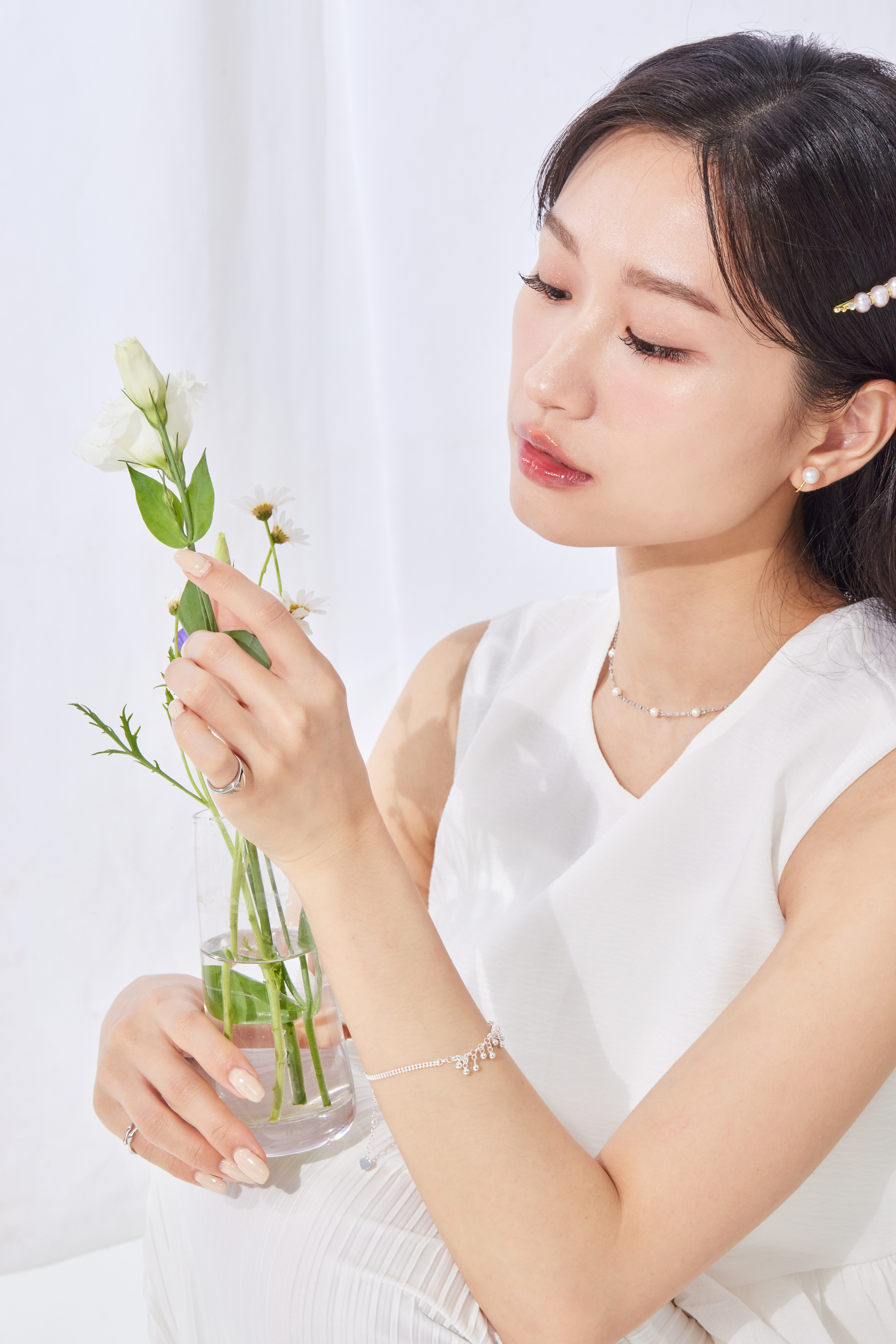 純銀不對稱尾戒