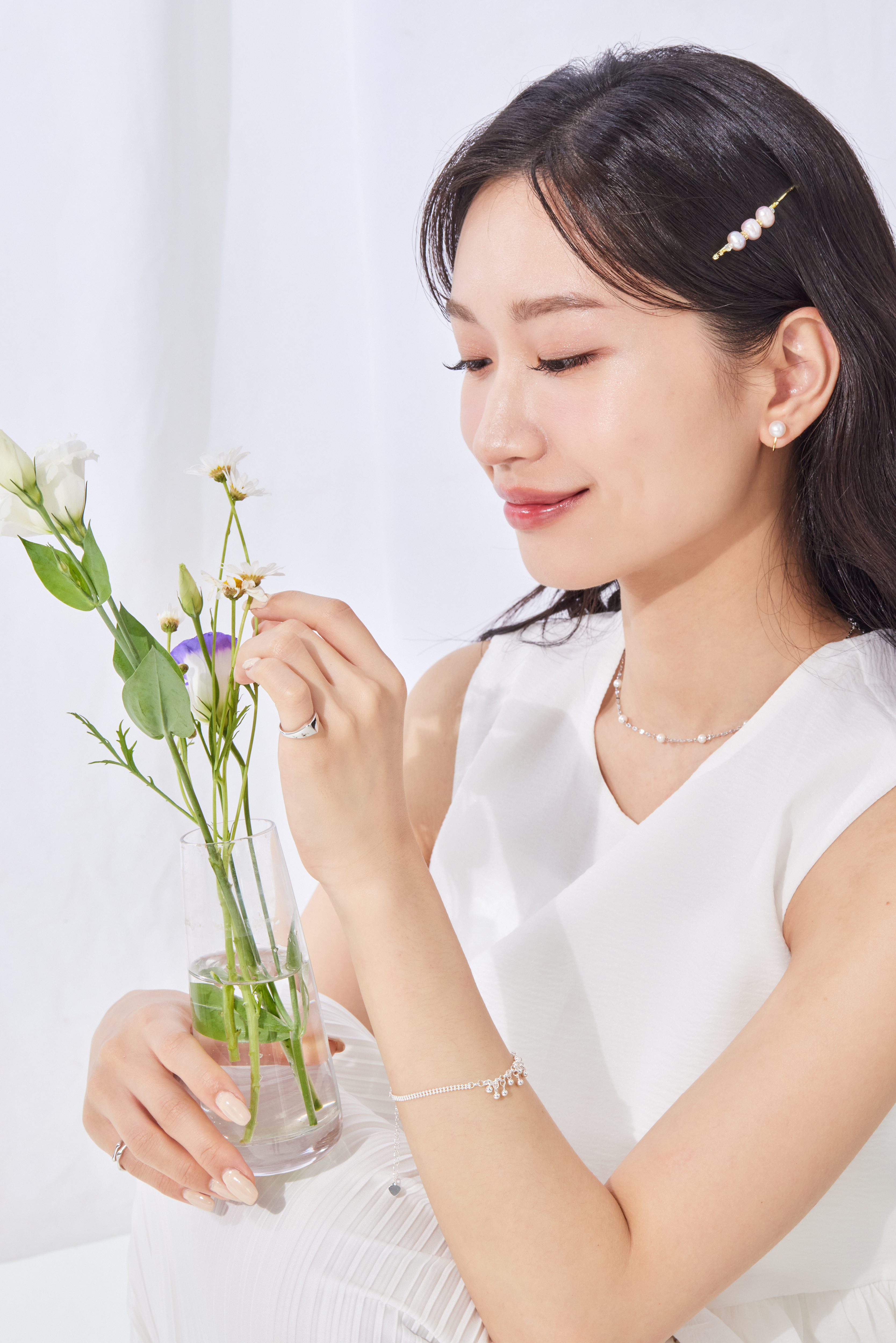 純銀不對稱尾戒