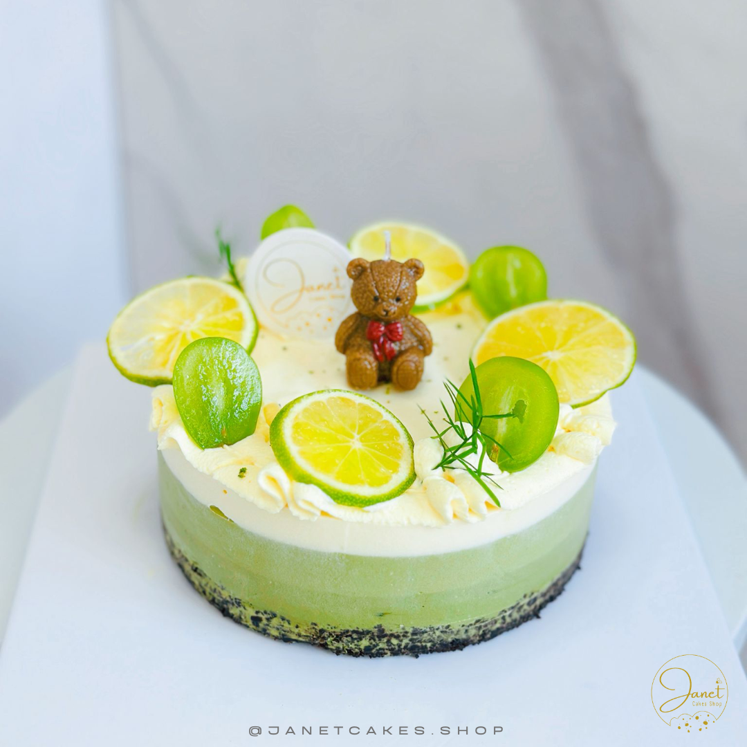 青檸抹茶芝士蛋糕