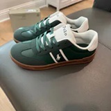 [S] PRL DARK GREEN/WHITE HERITAGE COURT III T-TOE, RL01253301-DKGRN/WHT (SRL200)