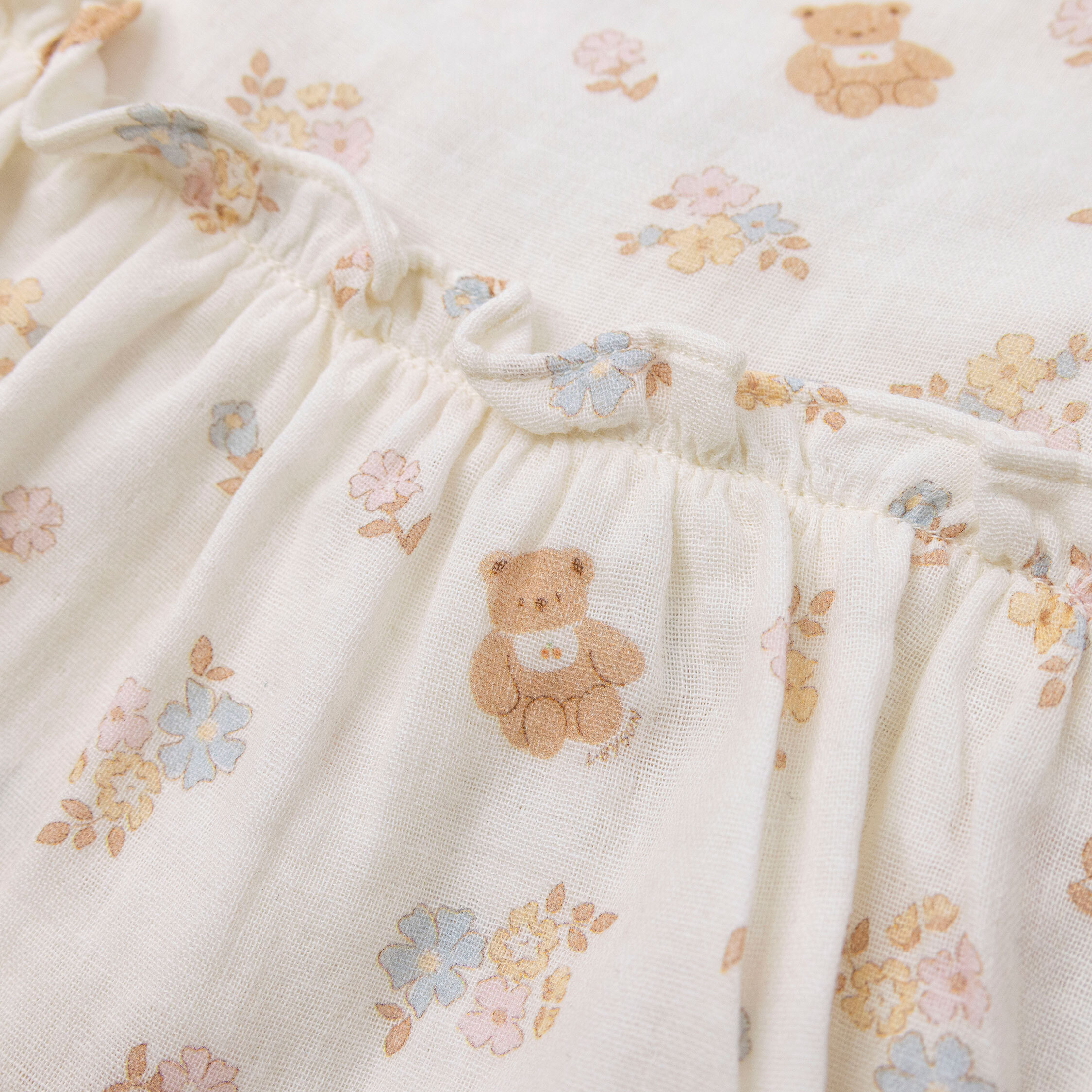 【JG0521】小熊祕密花園綁帶設計包屁衣