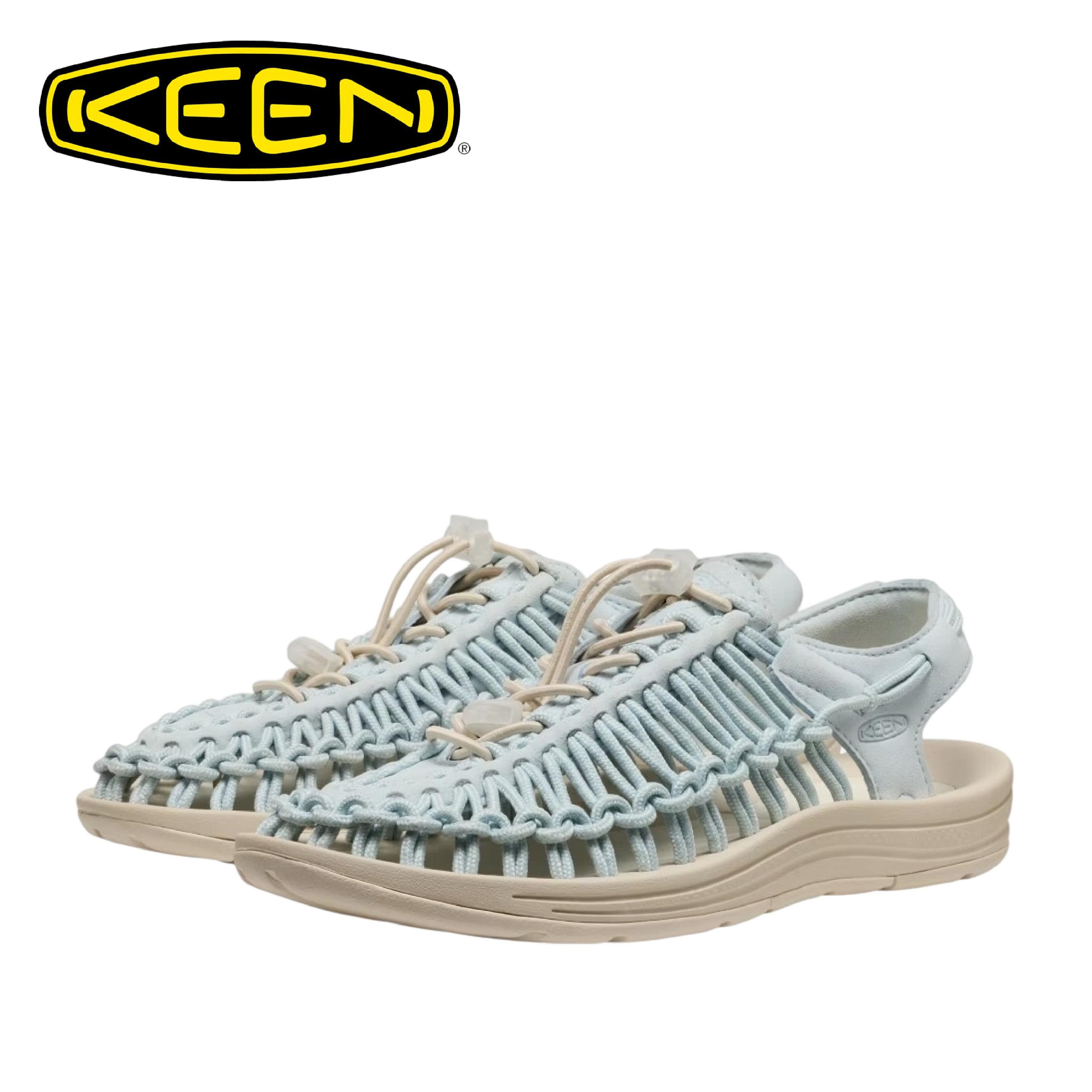 KEEN 美國 UNEEK 繩編運動涼鞋 女款(粉藍色) 30K31362