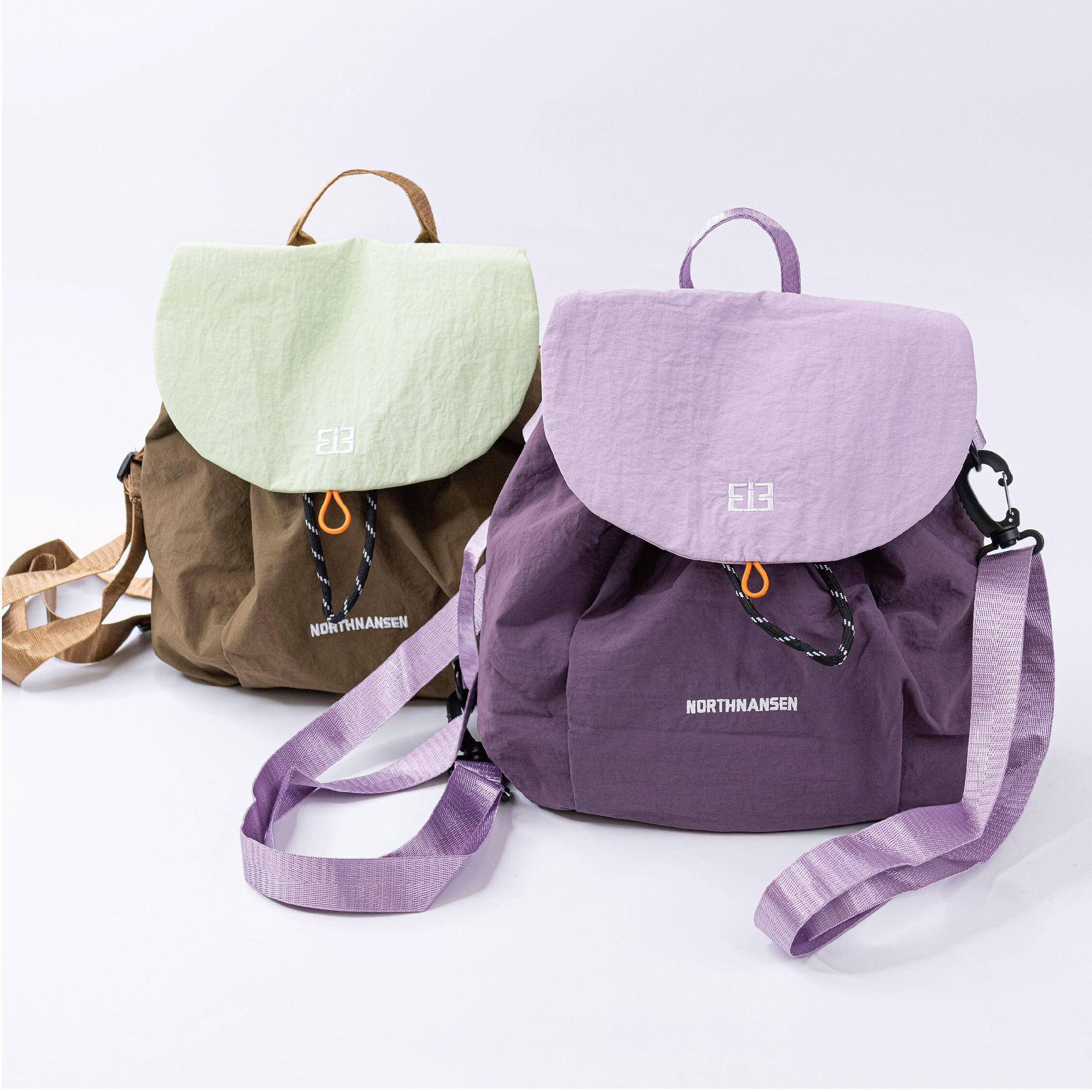 【JA2224】速乾輕盈簡約束口後背包＊二色