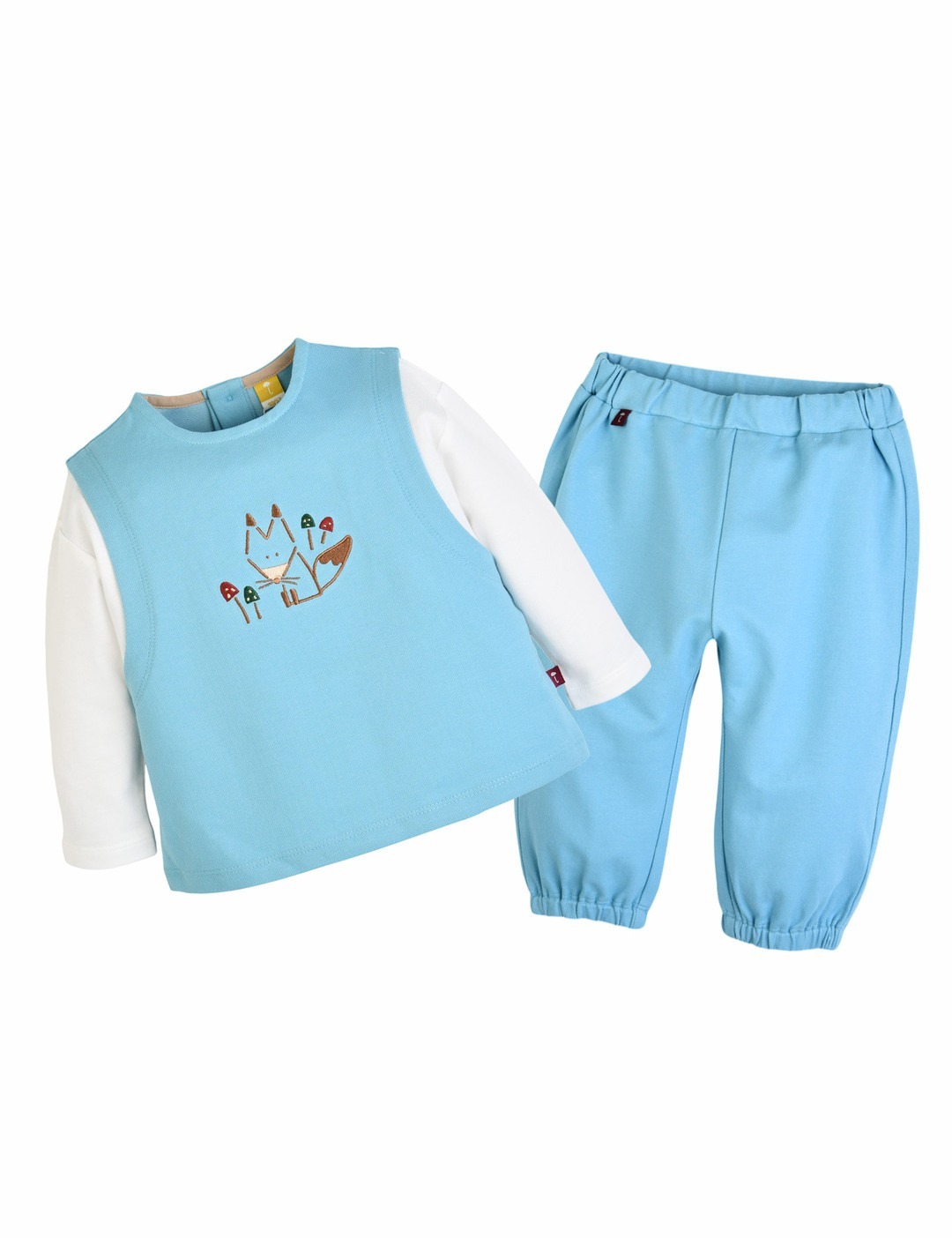 Moimoln☘︎25秋 假兩件狐狸上下套裝