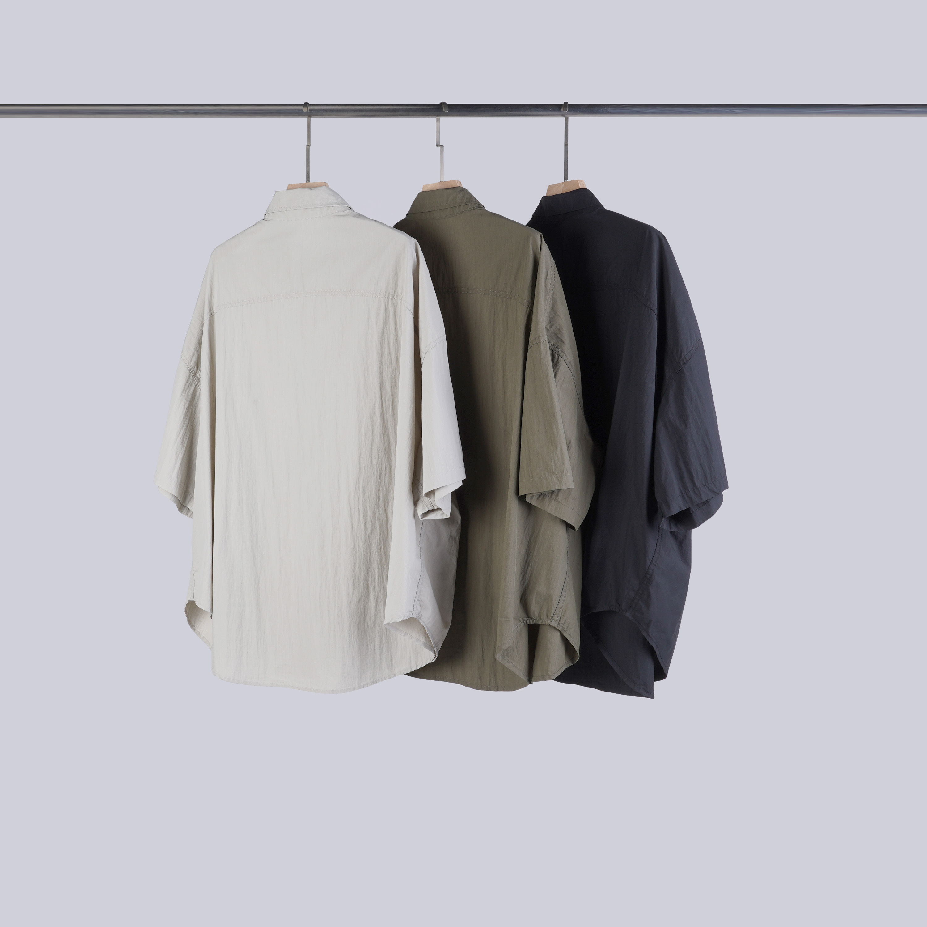 立體口袋工裝襯衫 | 3色