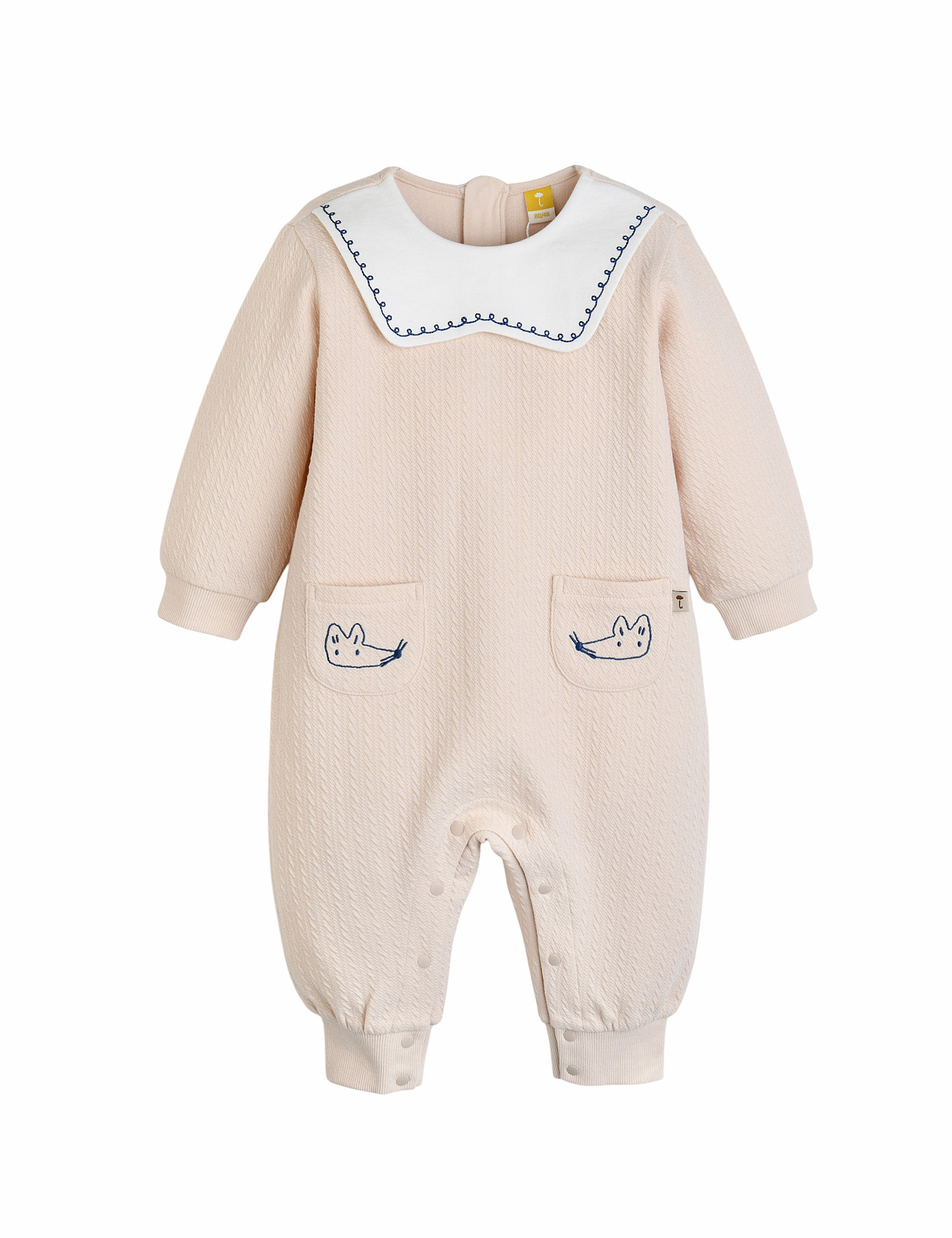 Moimoln☘︎25秋 可愛提花小狐狸連身衣