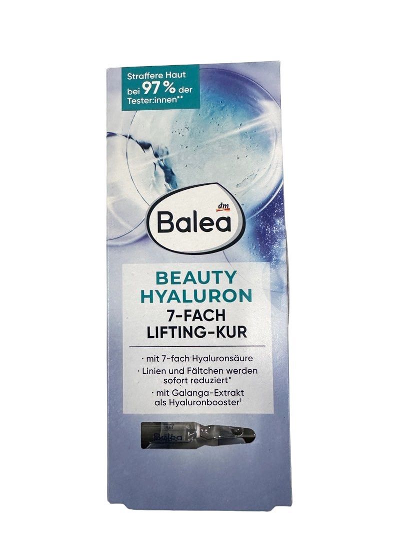 Balea - 芭樂雅 玻尿酸緊緻提拉安瓶 (7 x 1ml)（平行進口）最新包裝