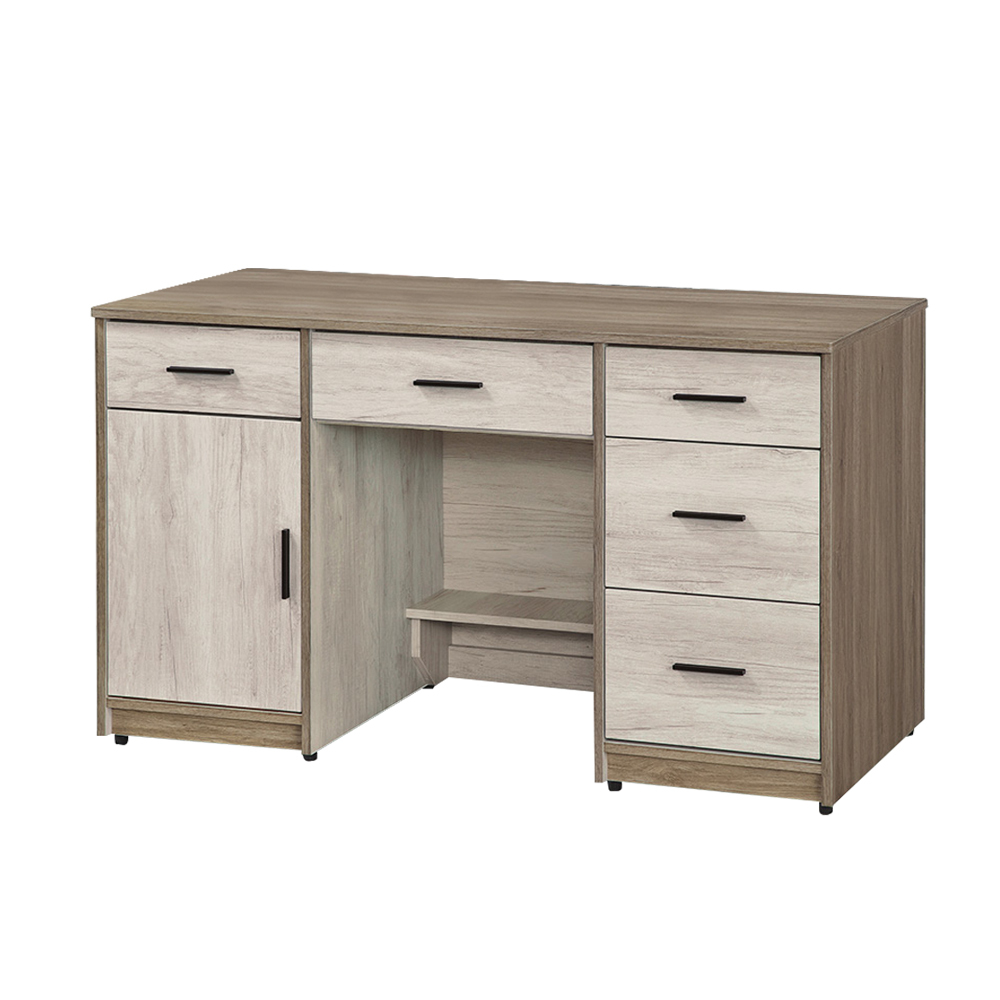 奧爾4.4尺單門五抽書桌/工作桌