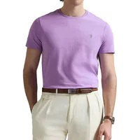 [S] PRL PURPLE CLASSIC FIT JERSEY SHORT SLEEVE T-SHIRT, 710539151343-PURPLE (SRL207)