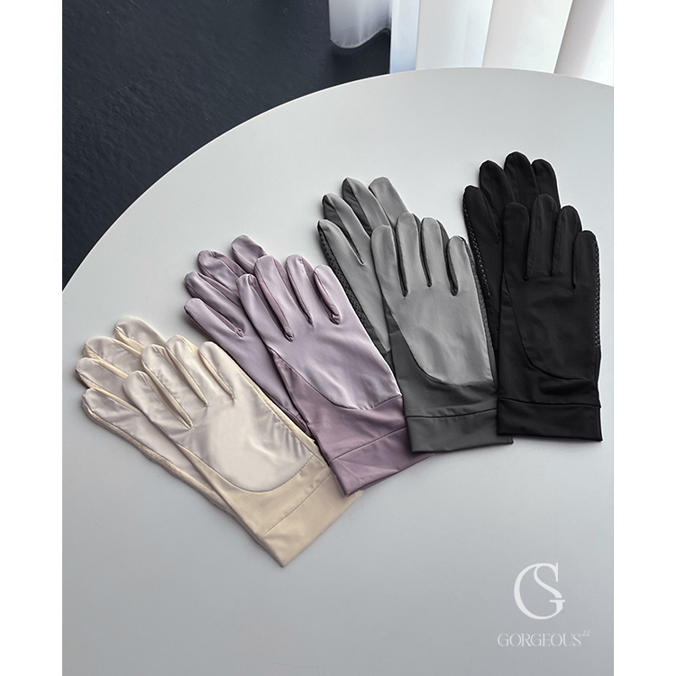 G8366 現貨 「冰感UPF50+防曬手套」