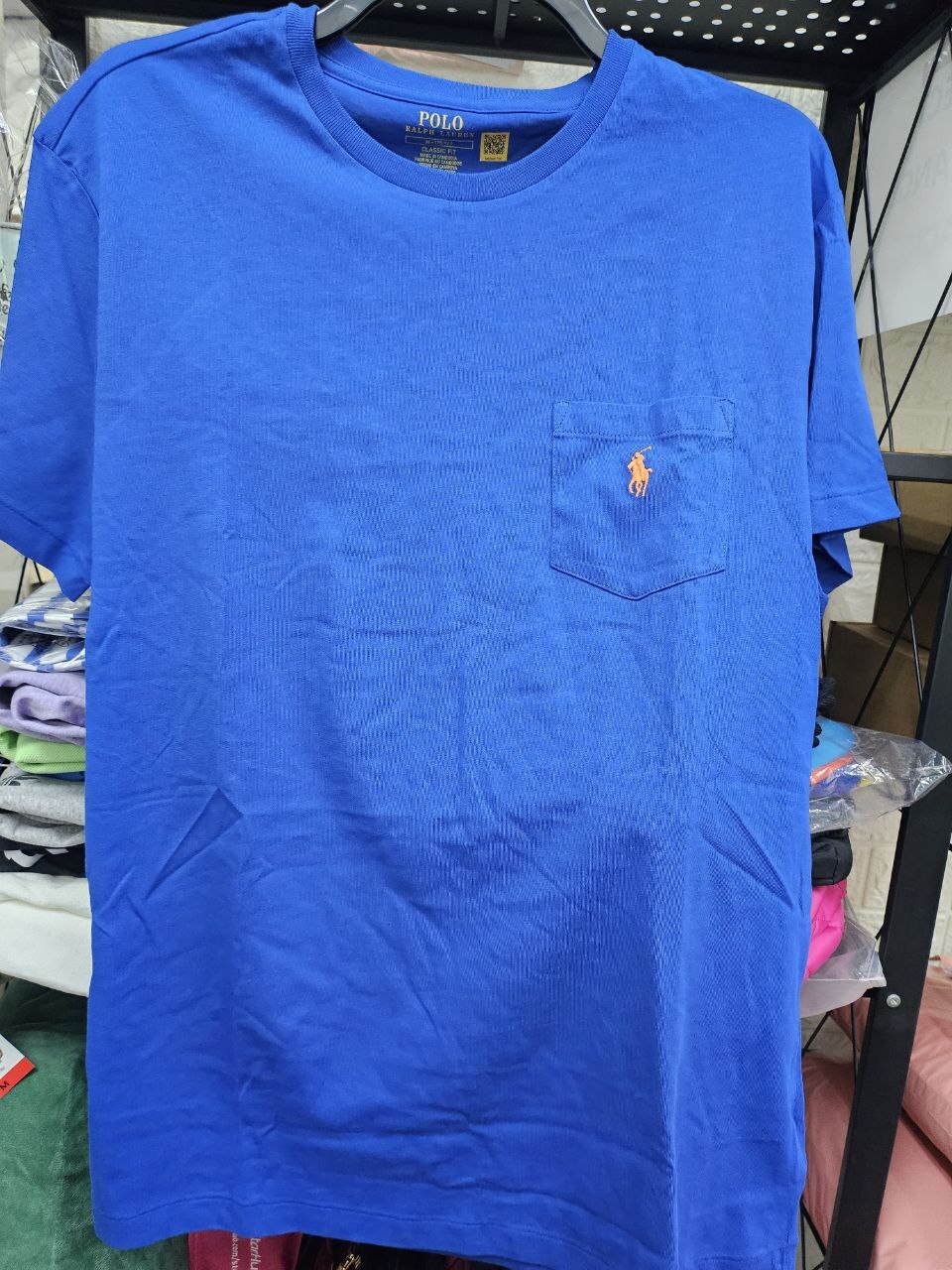 [S] PRL BLUE CLASSIC T-SHIRT, 710704248251-BLUE (SRL213)