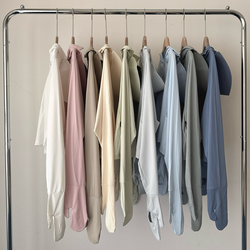 （現貨）LJ004 二代沁涼防曬外套🫧冰絲護手手套 可拆卸帽簷