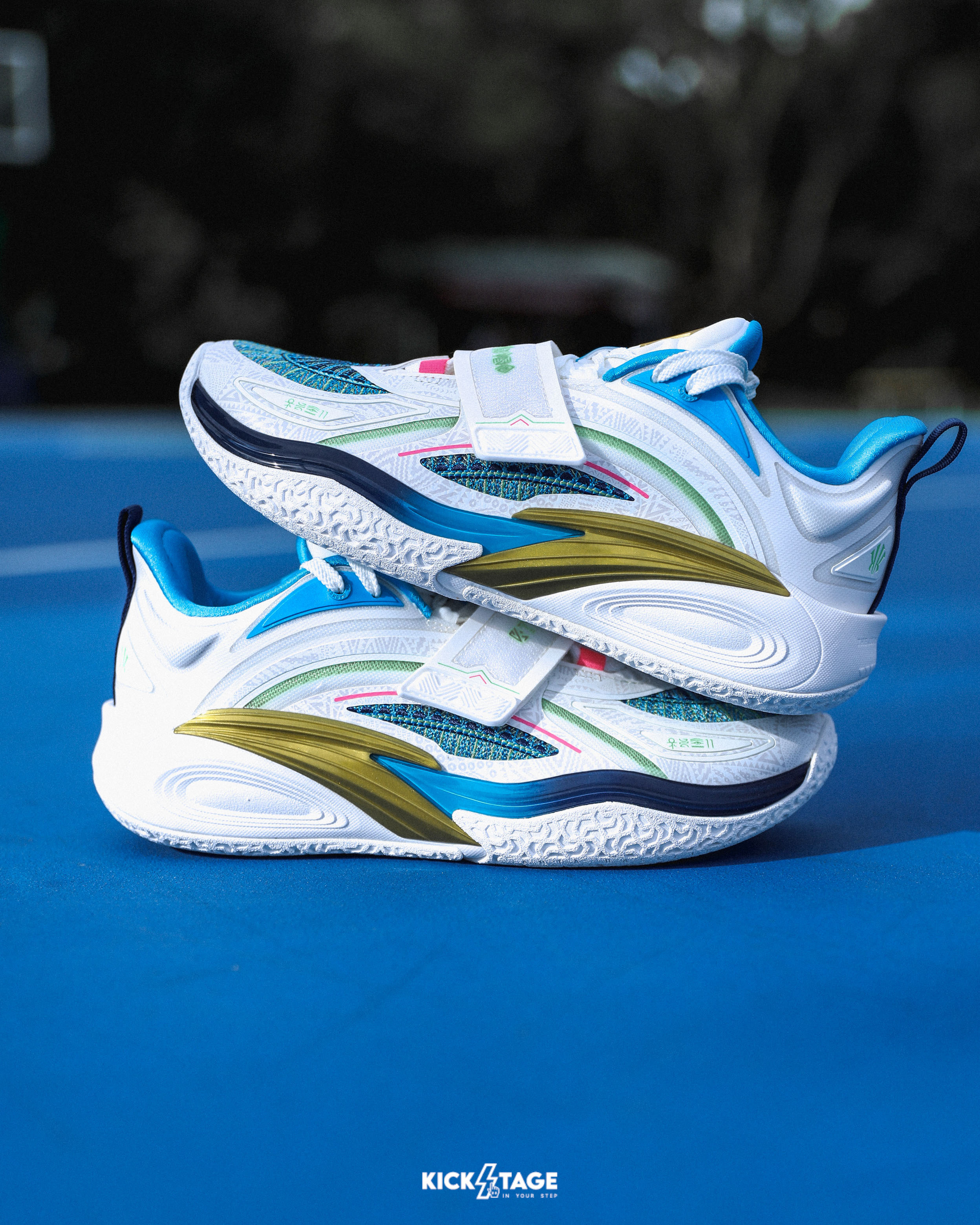 <特價，不退換> 2025復刻 ANTA KAI 1 'Playoffs White' 安踏 獨行俠主場 白藍 實戰 籃球鞋【112531110S-1】歐文1 歐神仙