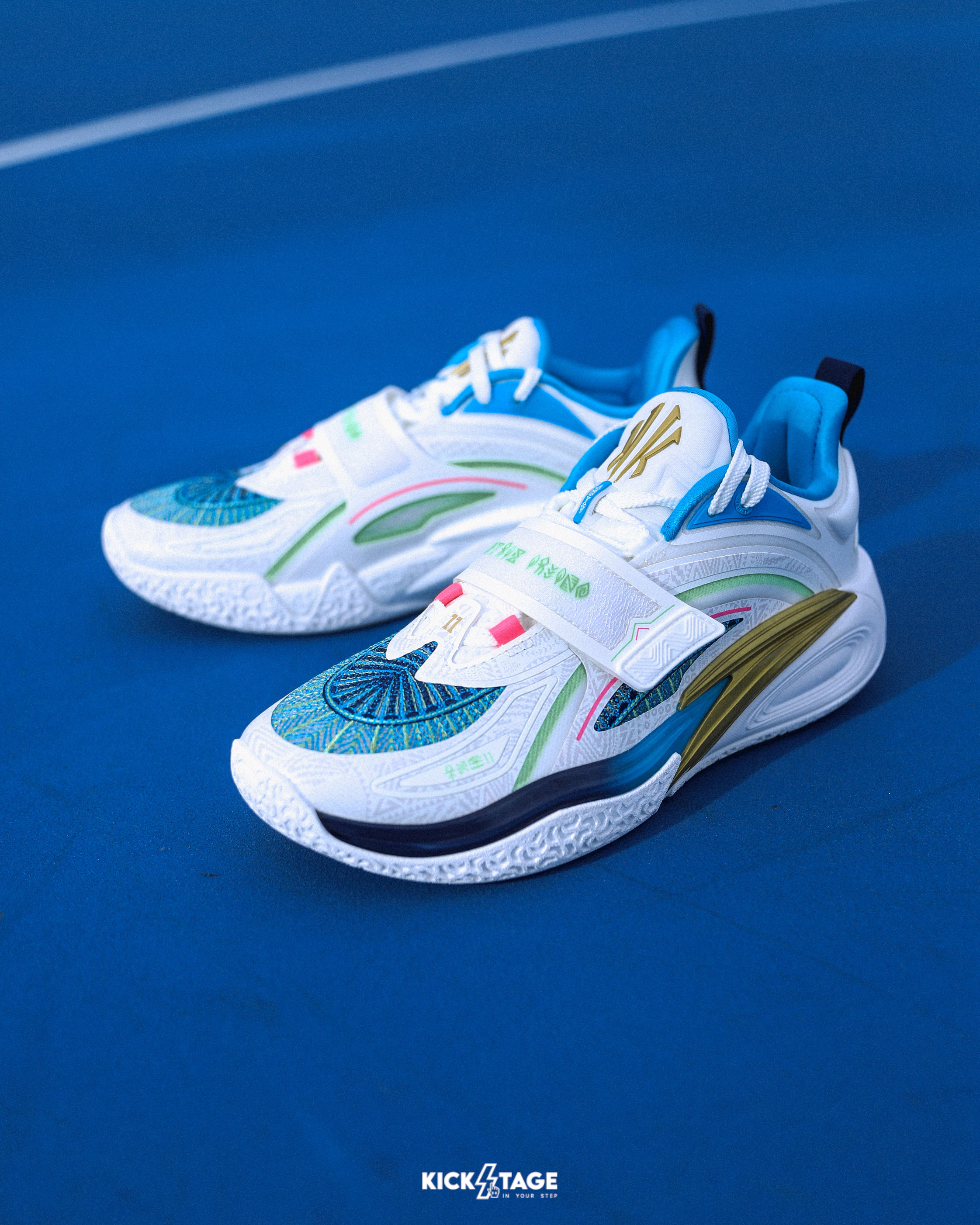 <特價，不退換> 2025復刻 ANTA KAI 1 'Playoffs White' 安踏 獨行俠主場 白藍 實戰 籃球鞋【112531110S-1】歐文1 歐神仙