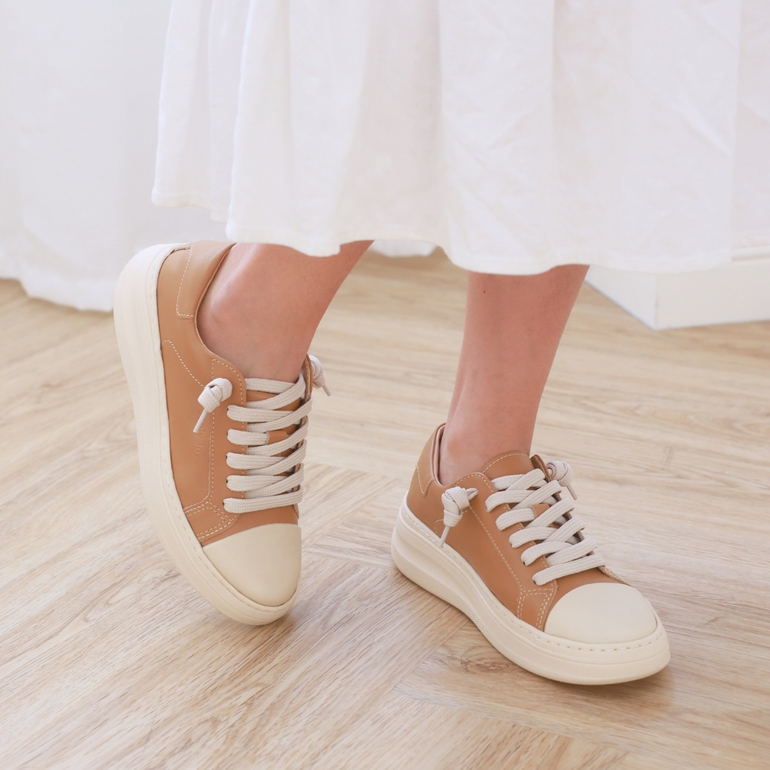 布拉格‧厚底鞋 深焙棕(真皮女鞋/真皮厚底鞋/乳膠鞋墊)