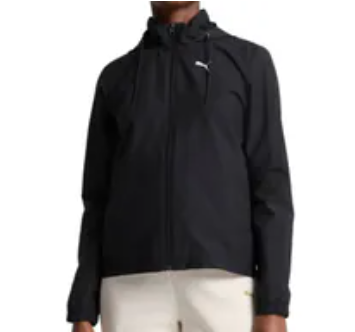 [S] PUMA BLACK WOMEN'S WINDBREAKER, 1853025-BLACK (SPM94)