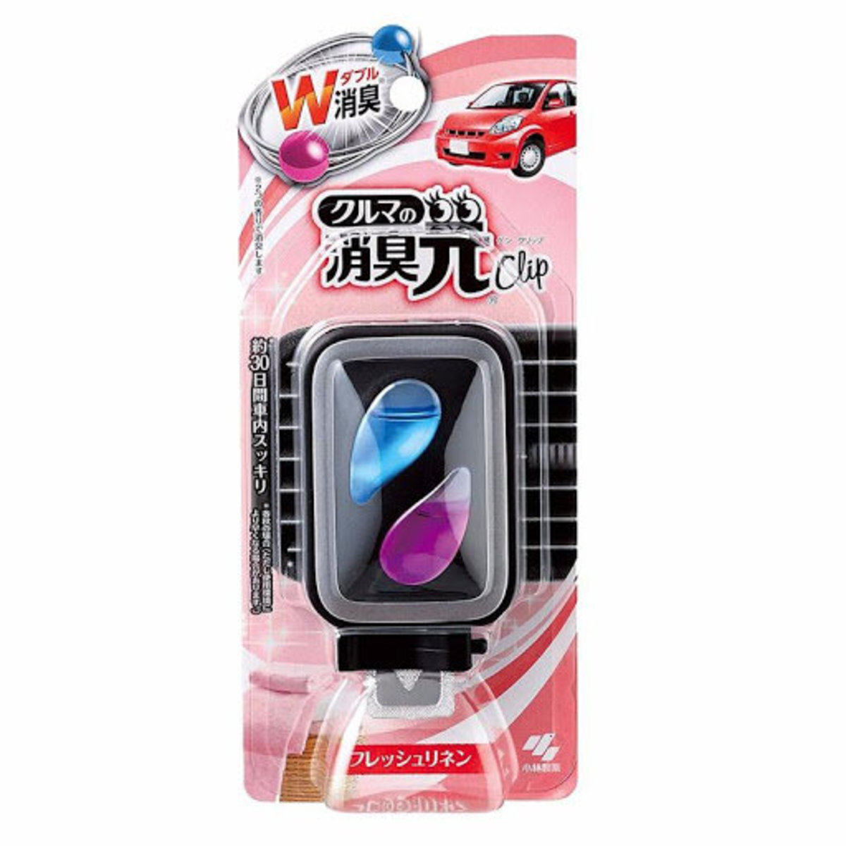 小林製藥 - 汽車除臭劑柔軟花香4.6ml (平行進口)