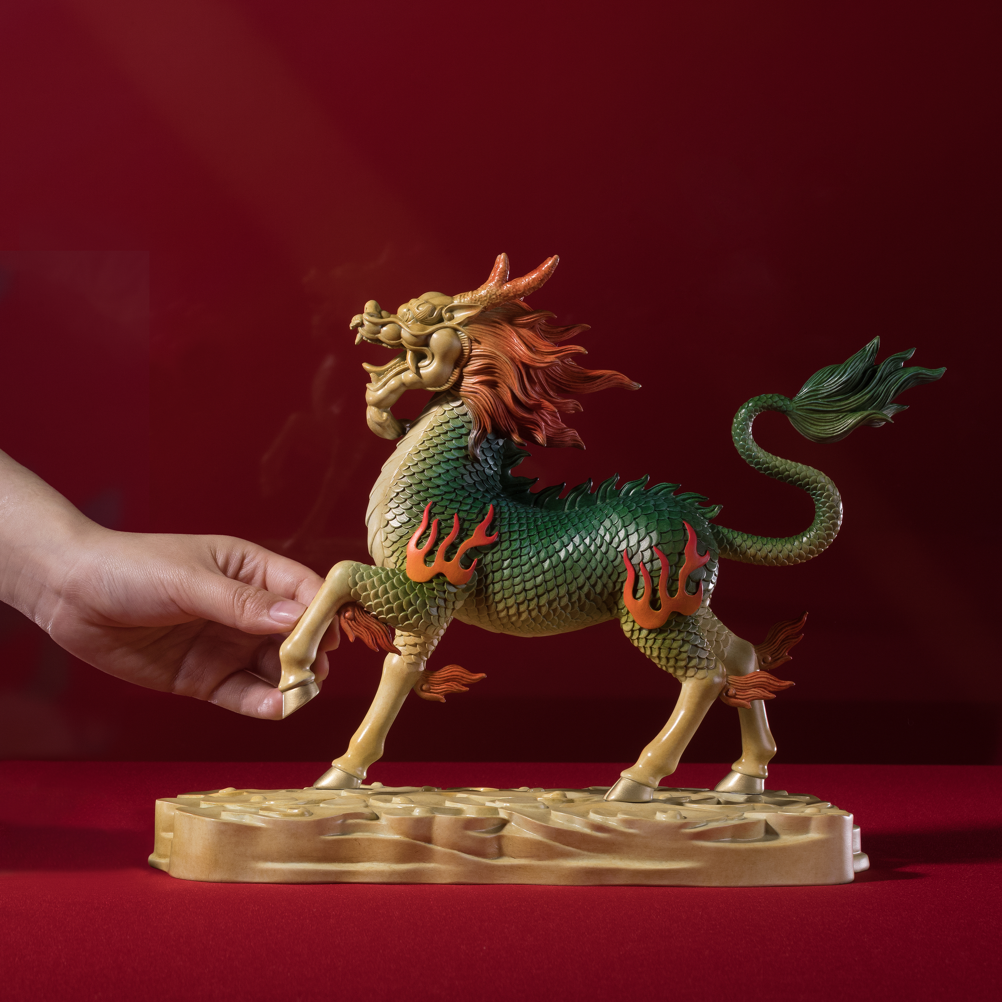 祥瑞麒麟(吉祥青)