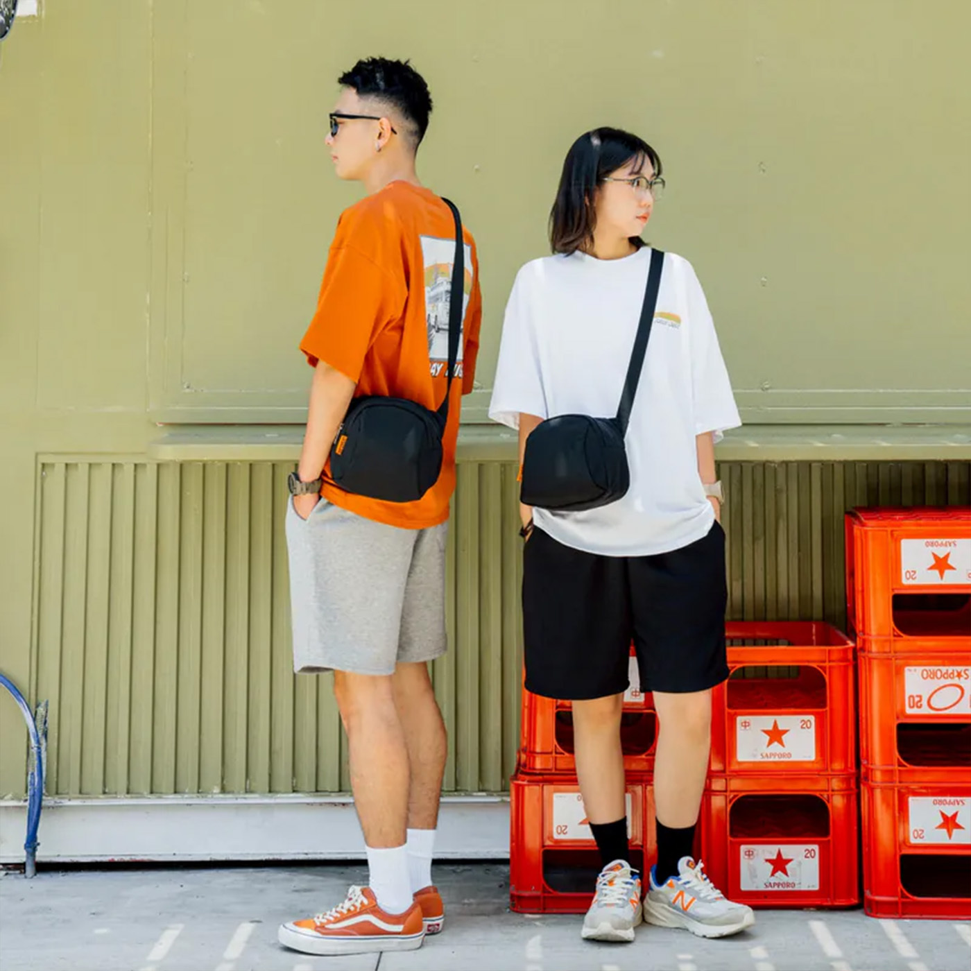 SBG 防潑水饅頭側背包【992】