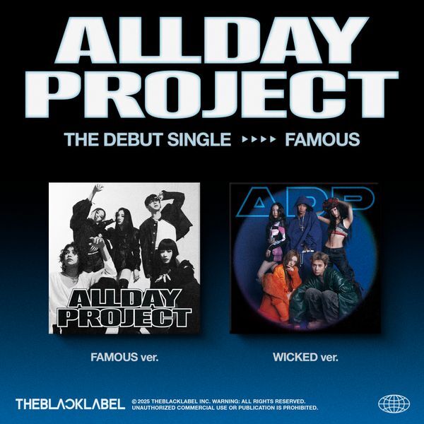 Allday project The Debut Single Famous Album ( Ramdom cover)
