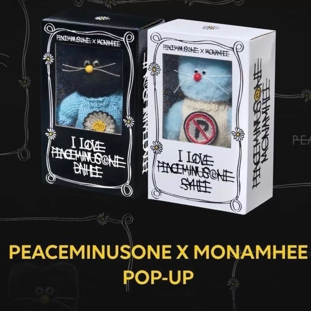 [hao nice] 韓國官方公司貨 PEACEMINUSONE X MONAMHEE權志龍 GD小黑 小白～
