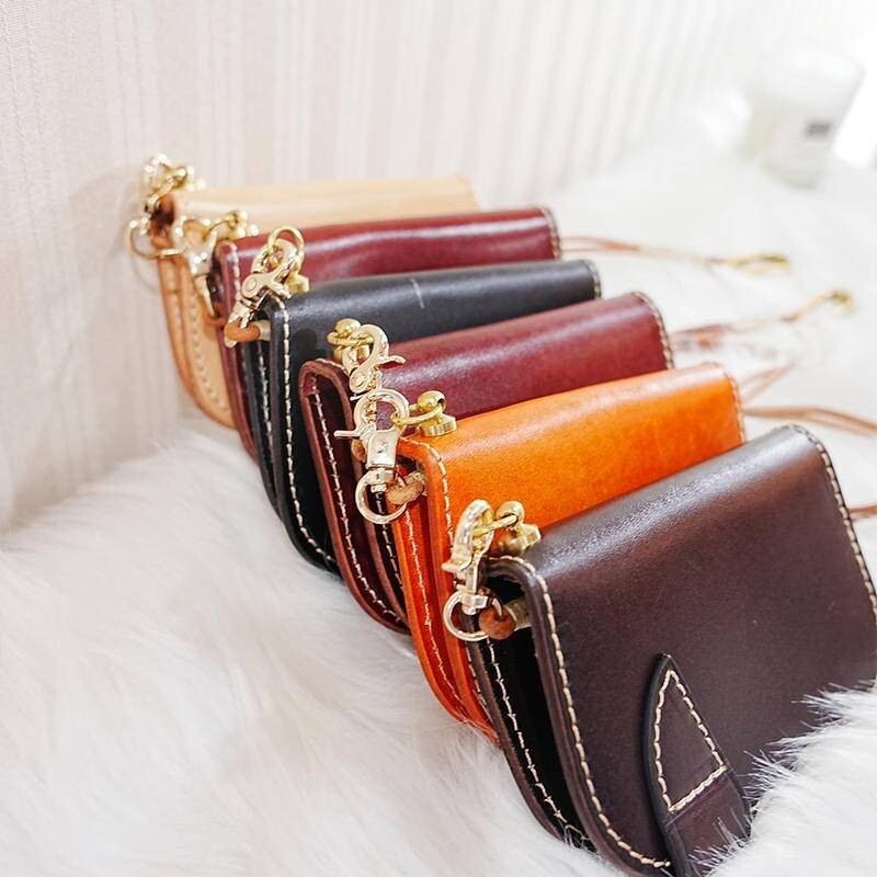 腰掛包 鑰匙收納包 女士錢包 真皮鑰匙包 鑰匙包 牛皮鑰匙包 多功能零錢包 造型鑰匙圈 復古零錢包 鑰匙扣 098