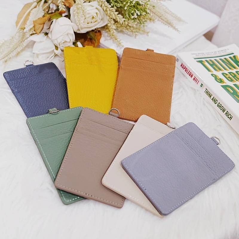 伸縮掛繩 識別證伸縮夾 真皮證件卡套 卡夾 識別證 證件夾 票卡夾 皮質卡夾 卡包 識別證套 真皮卡包 伸縮扣 077