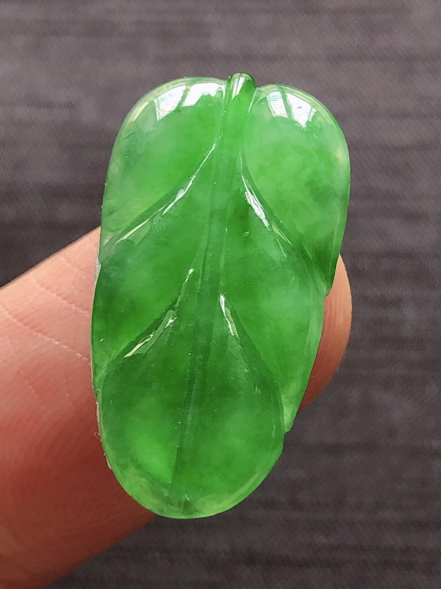 71234 翡翠高冰陽綠葉子