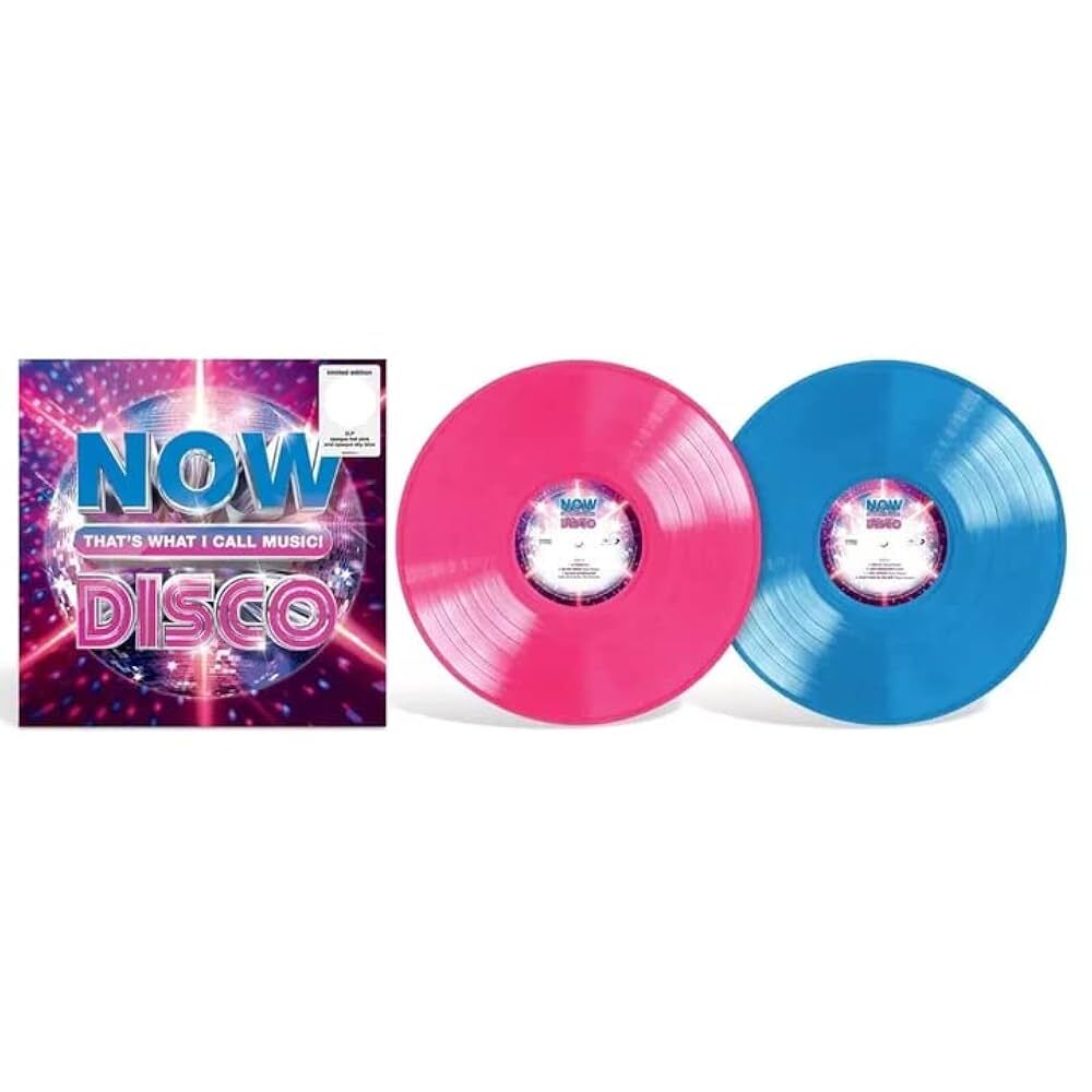 Now That's What I Call Music: Disco 2LP (Pink Opaque & Blue Opaque Vinyl)