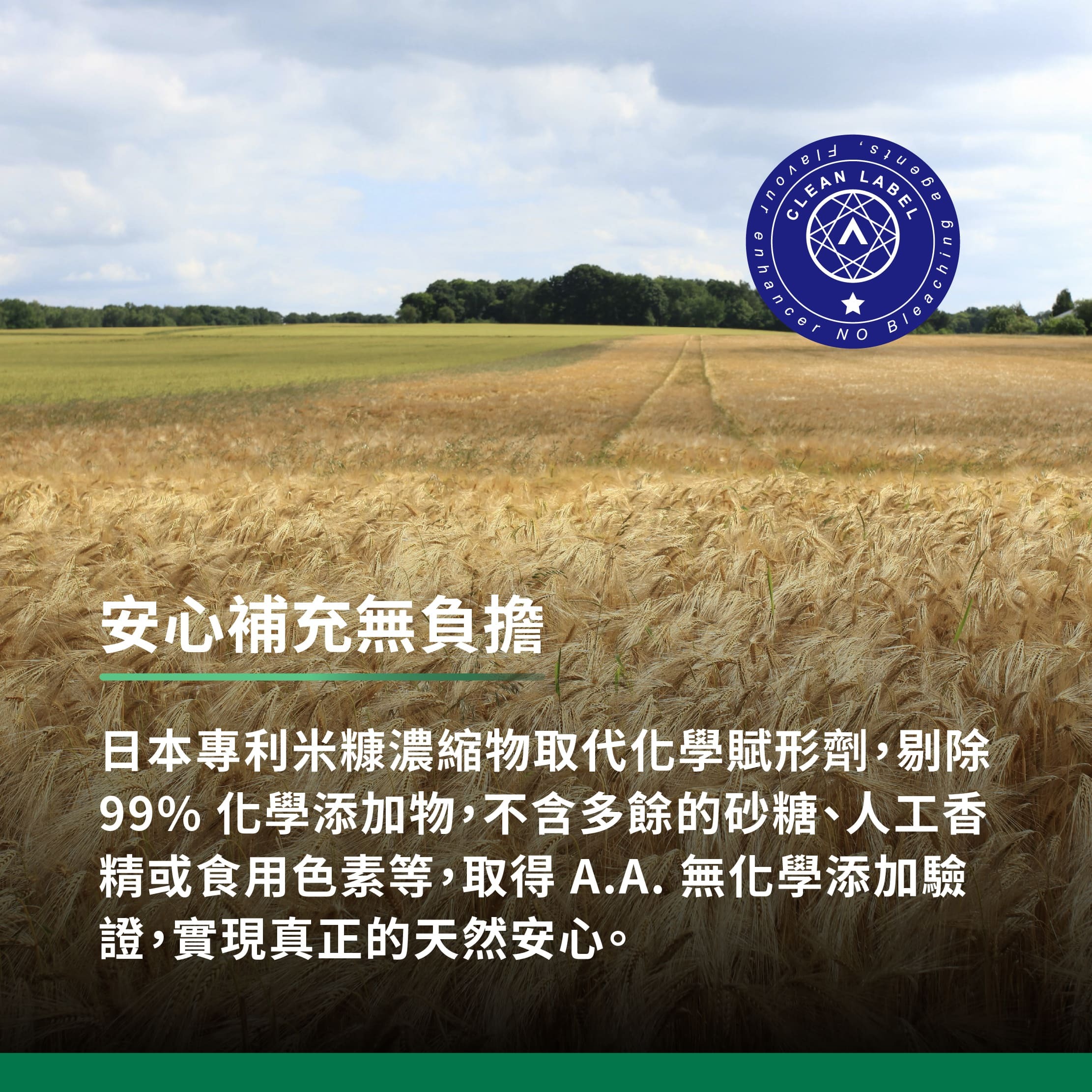 安心補充無負擔