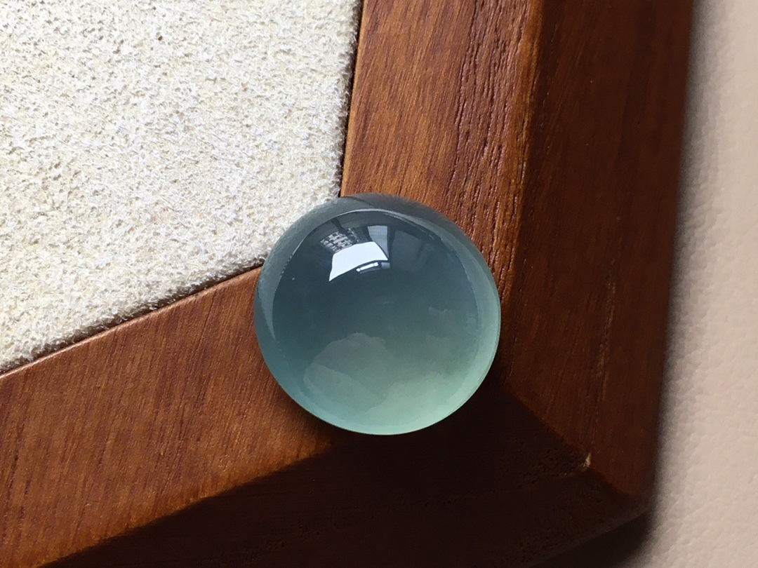 71236 翡翠高冰天空藍蛋面