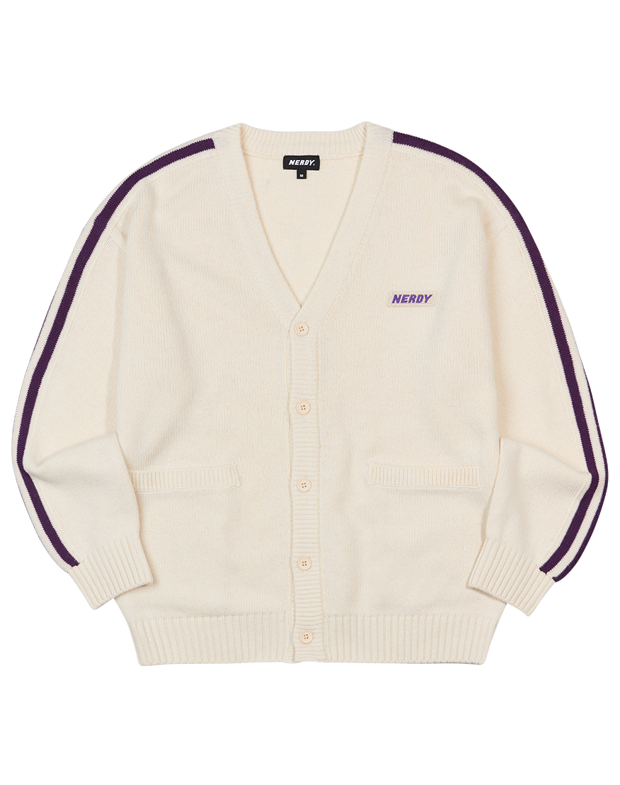 (現貨) NERDY - NY CARDIGAN (CREAM)