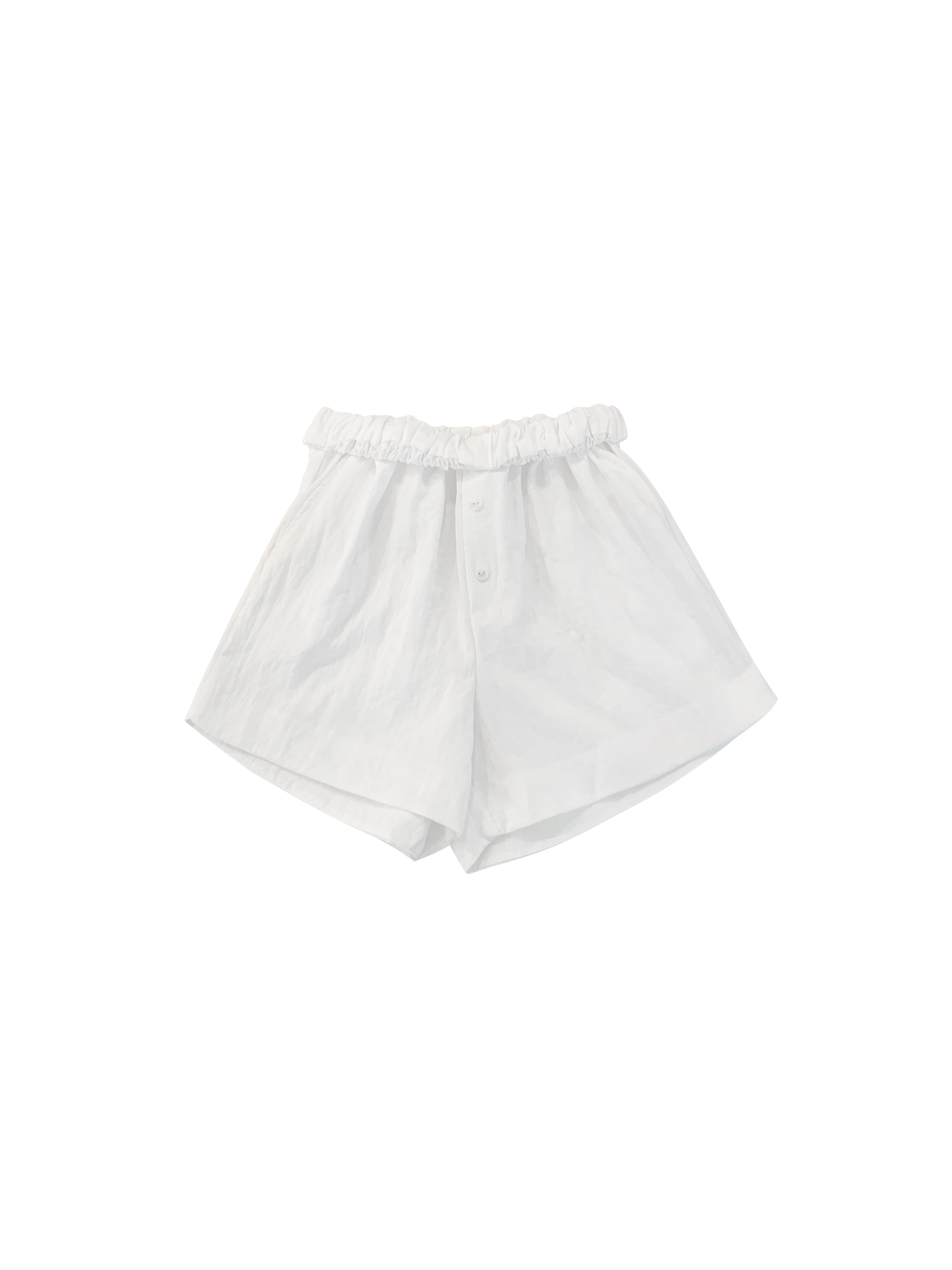 反摺短褲(白現貨)