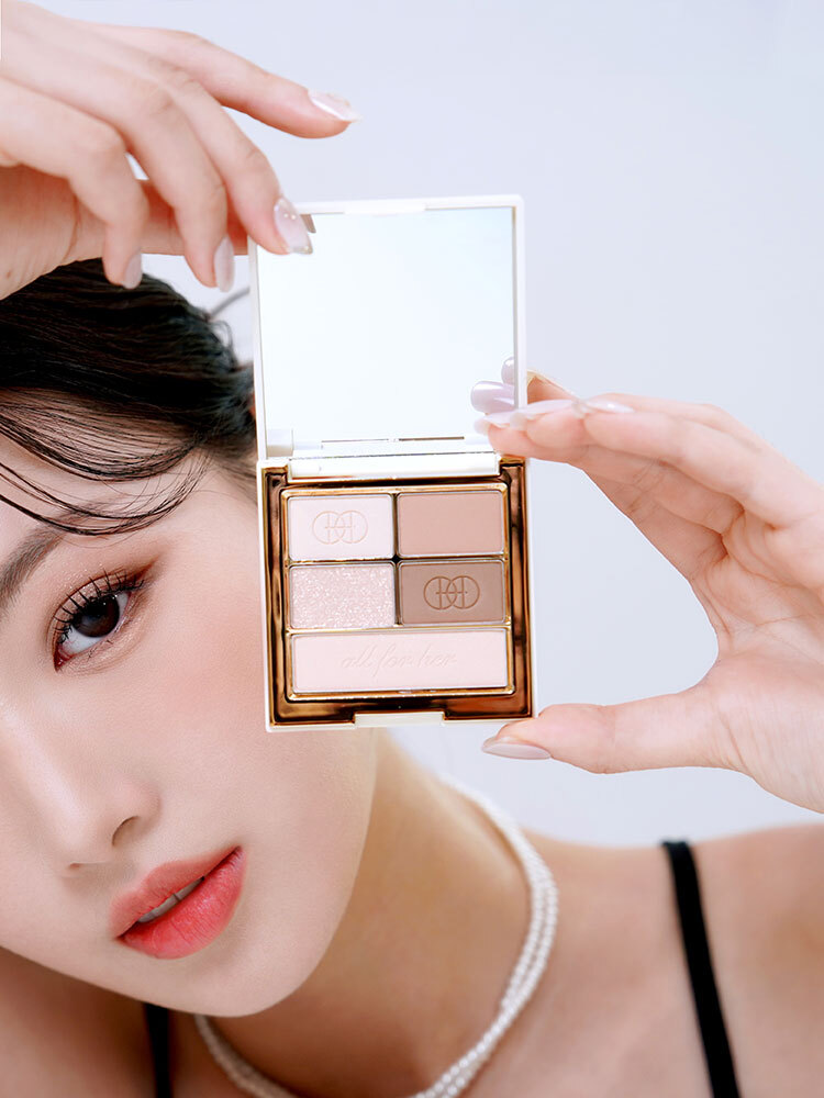 OH!HER Beauty 立體調色盤～五色眼影盤