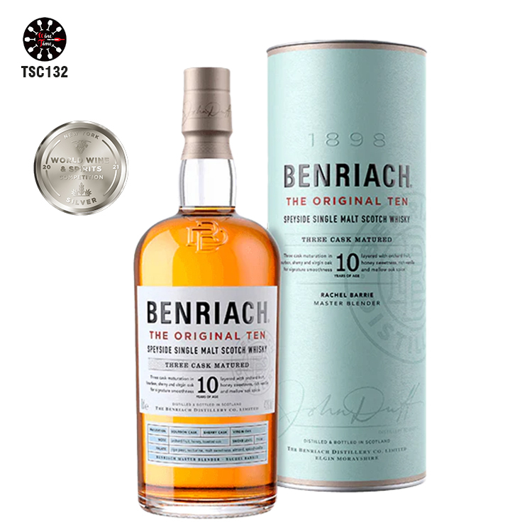 BenRiach 10 Years 2021 Single Malt Scotch Whisky (禮盒)