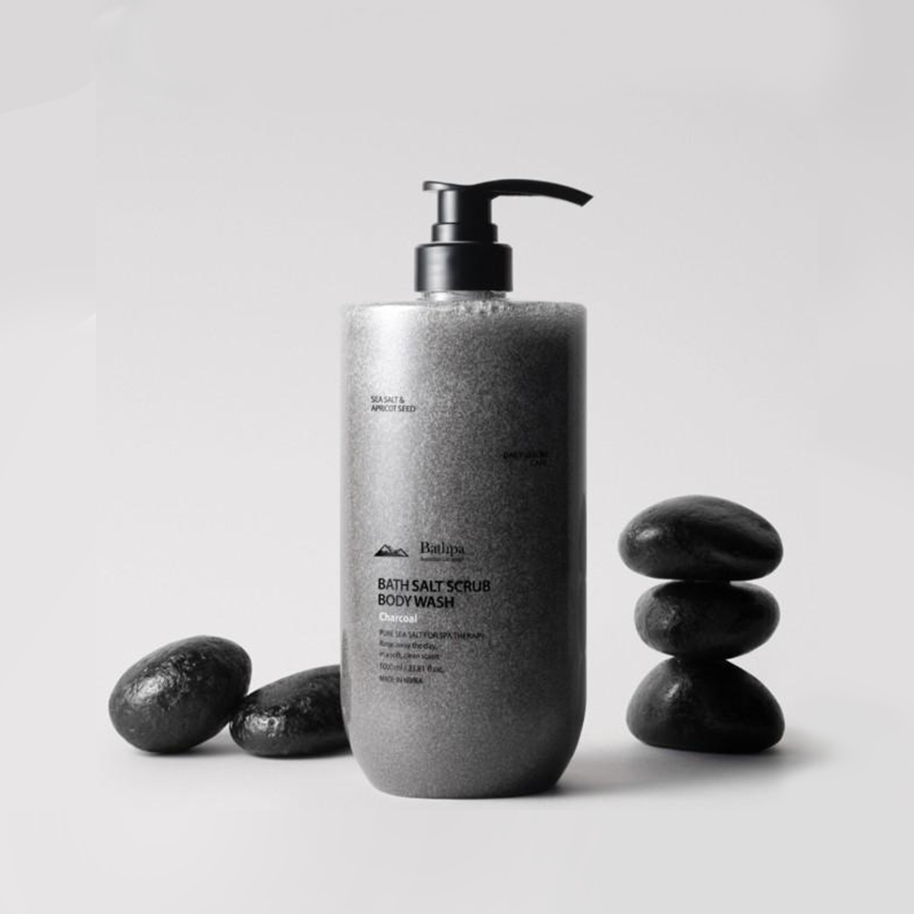韓國 BATHPA 海鹽精油去角質沐浴乳 1000ml