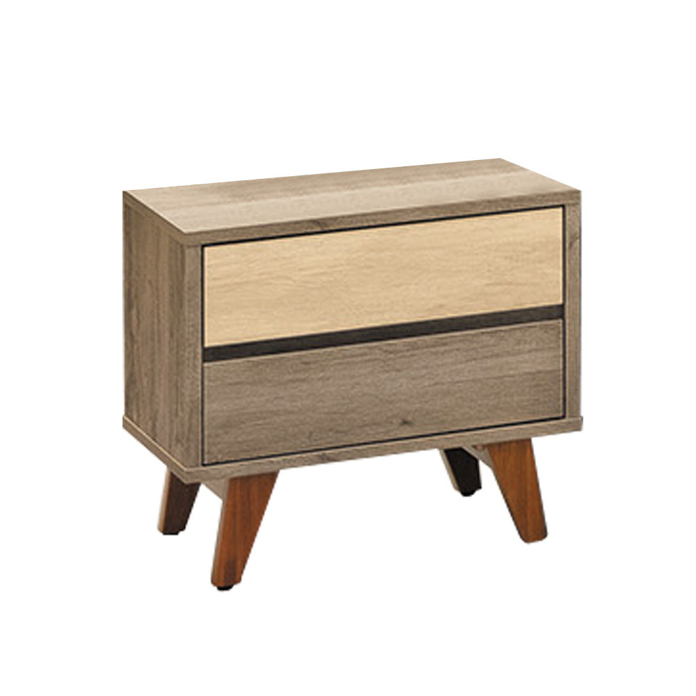 范奇1.6尺床頭櫃/二抽收納櫃/置物櫃