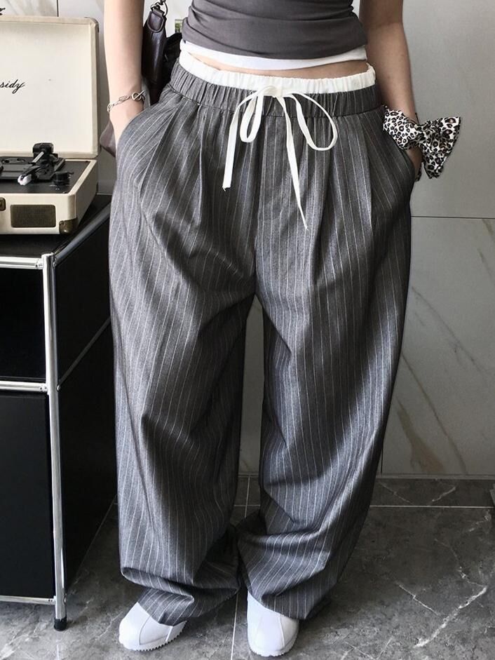 直間鬆身褲 LEGIT-059P