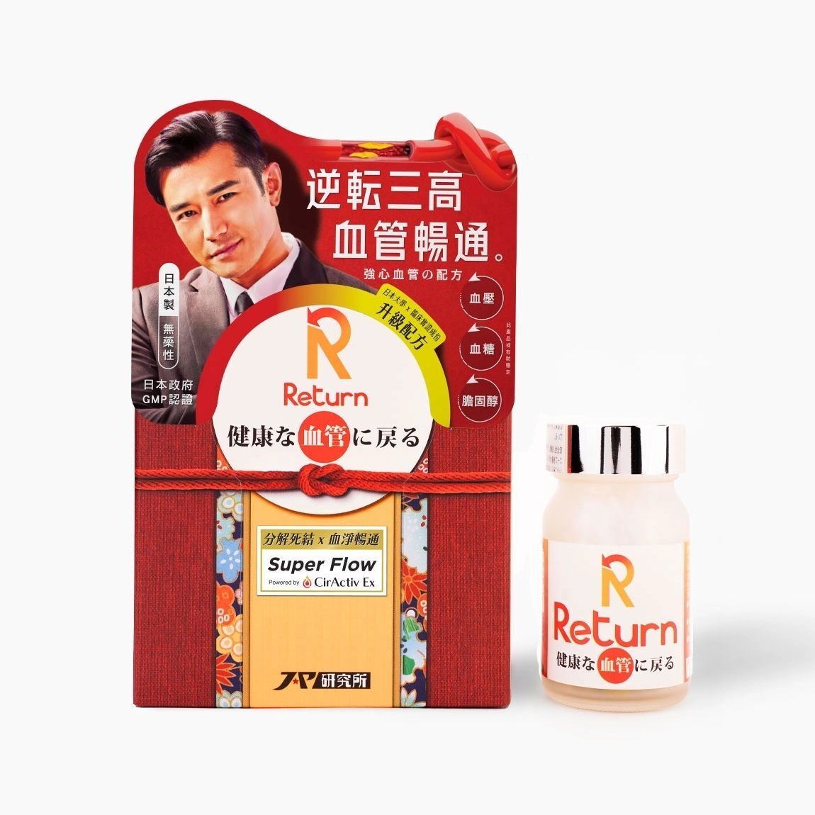 Return 回本 - 強心血管配方 Super Flow 60粒裝