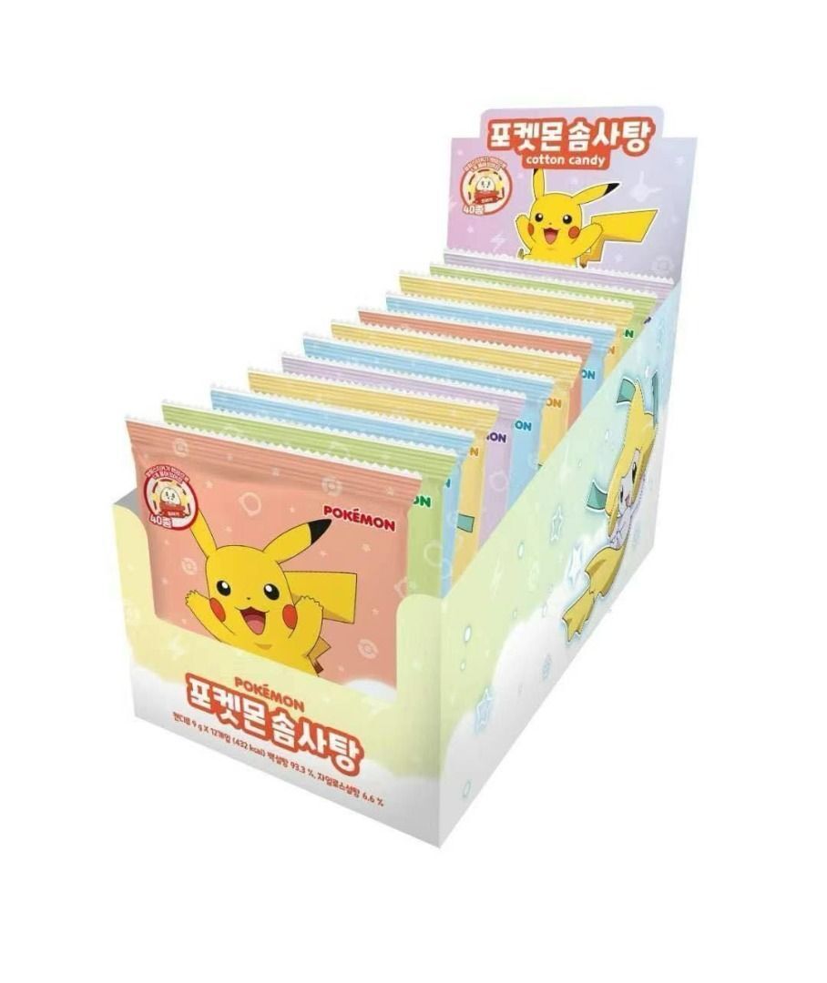 🇰🇷韓國直送🇰🇷 Pokemon比卡超棉花糖 一盒12包