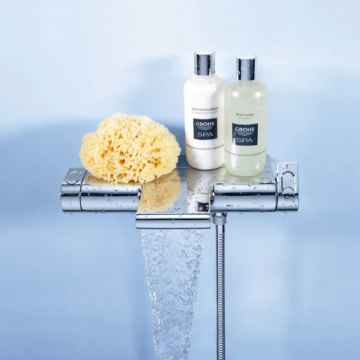 GROHE｜Grohtherm 2000定溫浴缸龍頭（鉻色）34464001