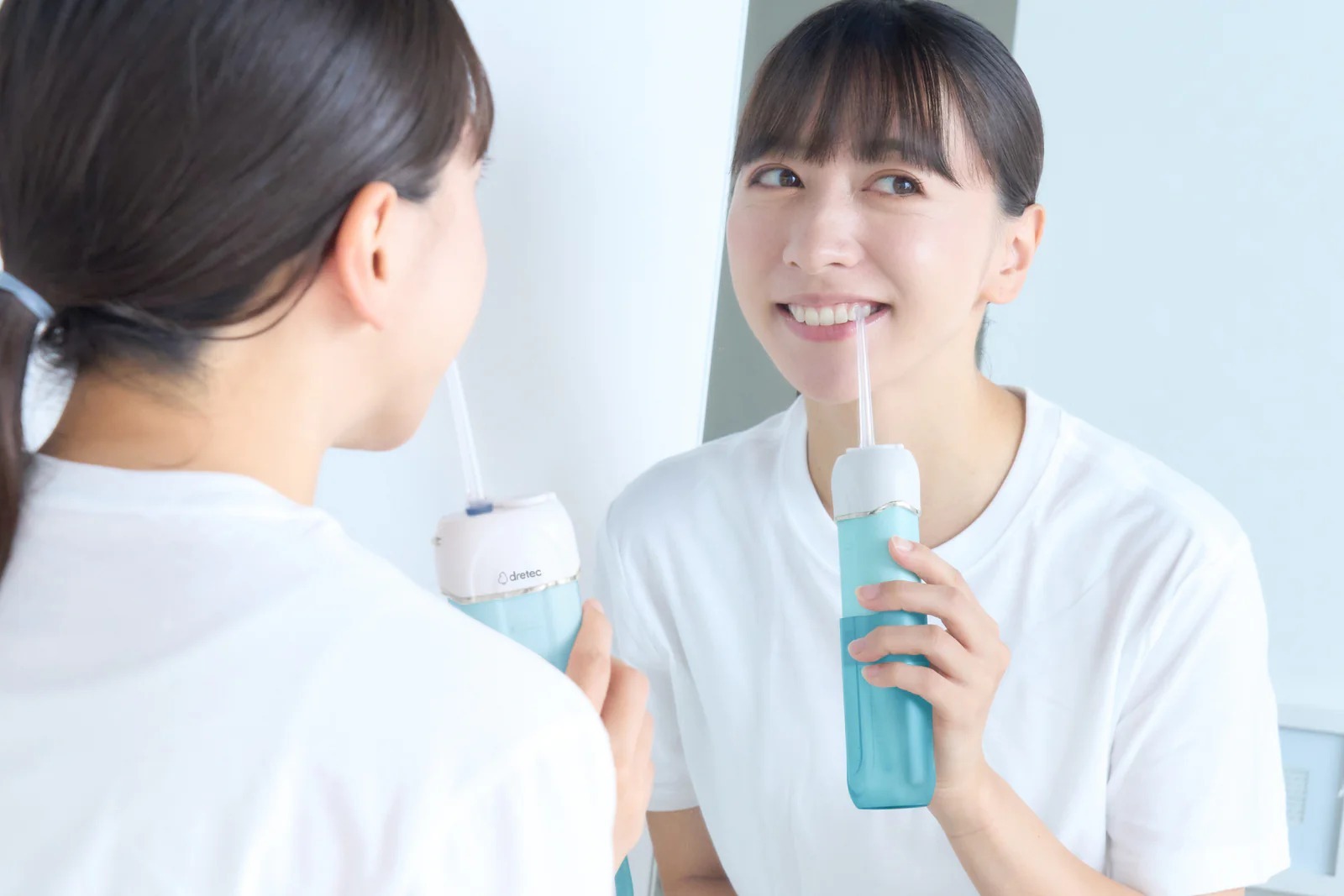 (3686) dretec  -Portable Flosser 水牙線機FS-101 香港行貨 【藍色】