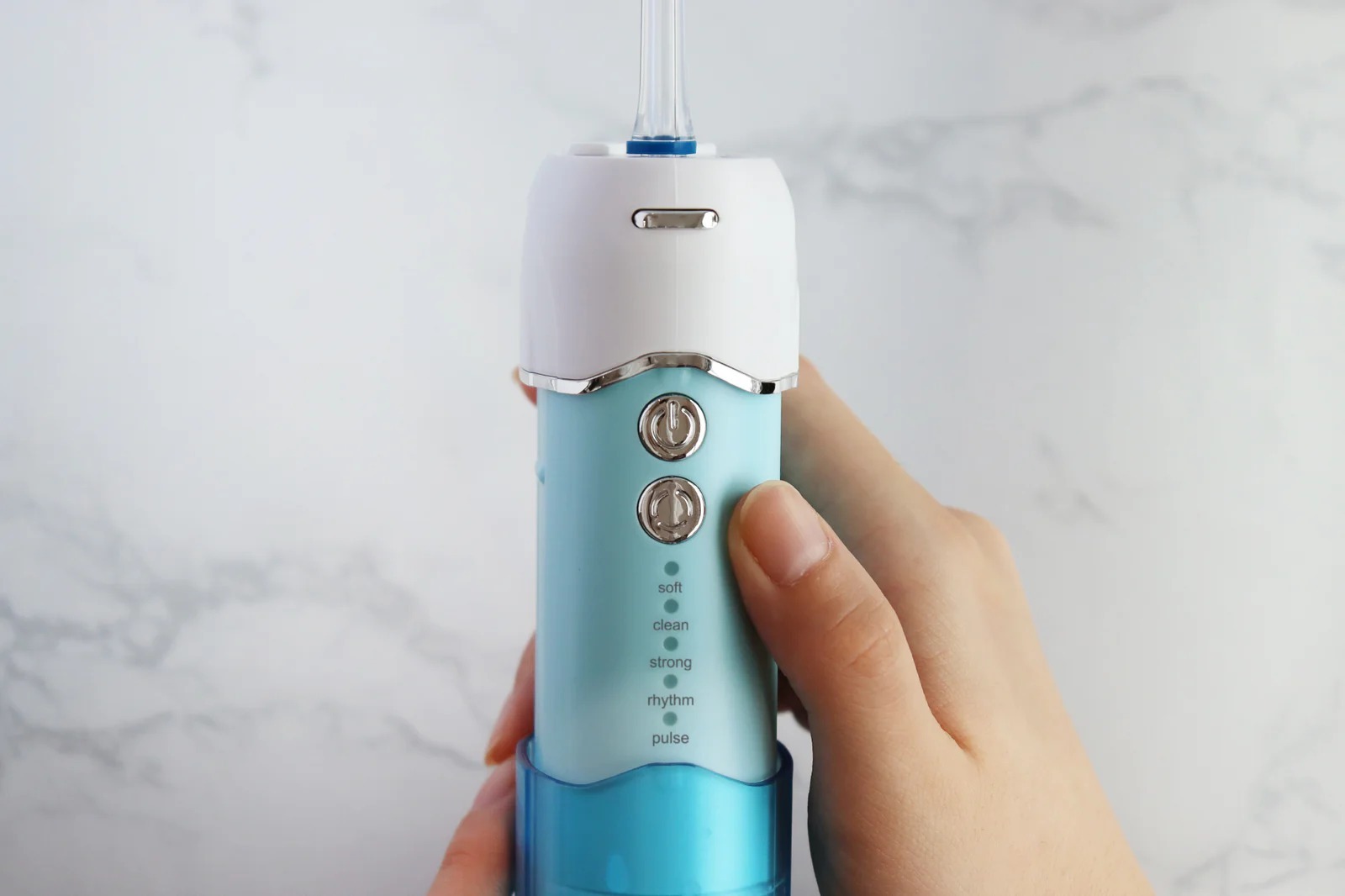 (3686) dretec  -Portable Flosser 水牙線機FS-101 香港行貨 【藍色】